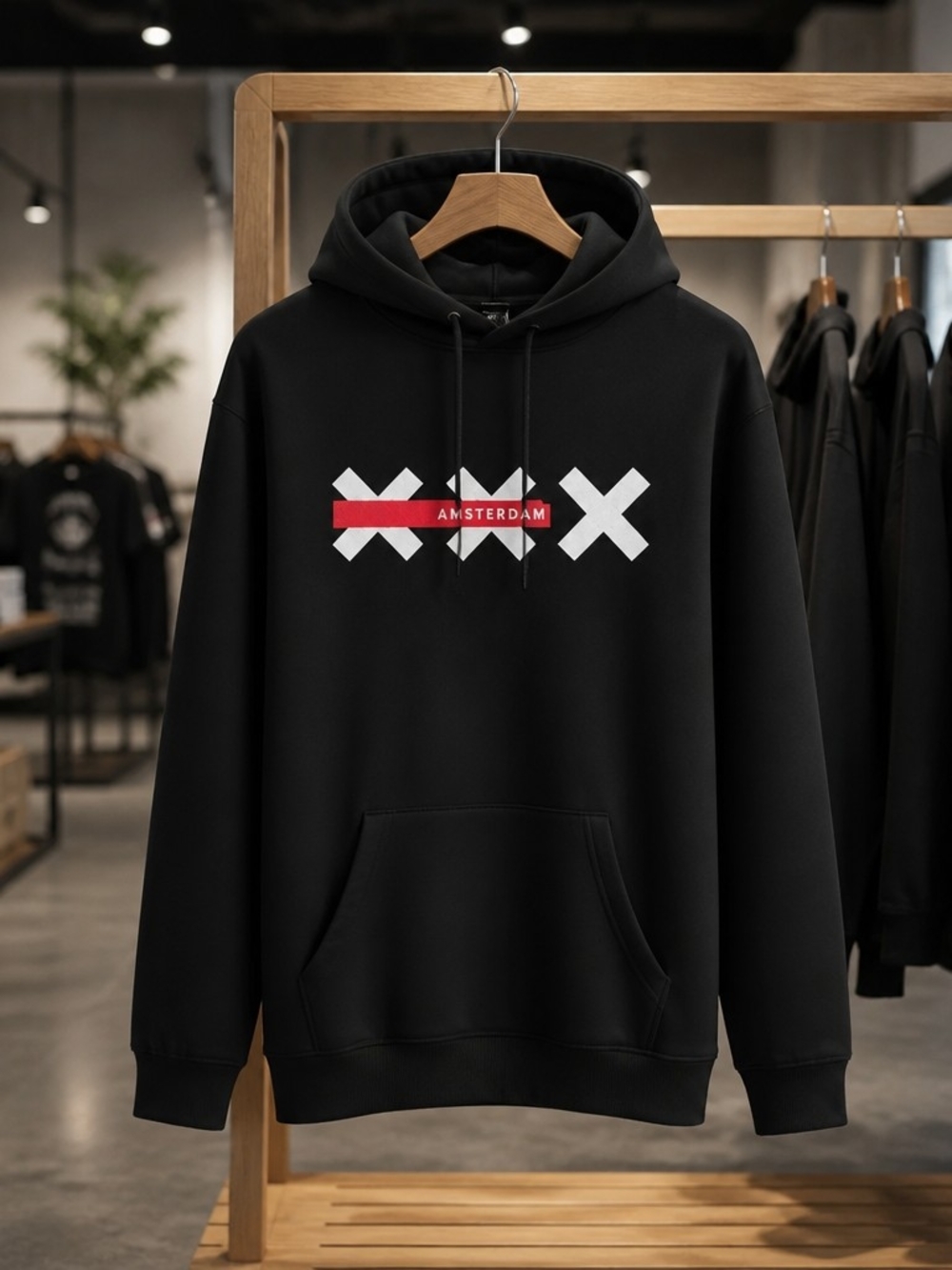 Fox Originals Amsterdam Graphic Hoodie Size XL